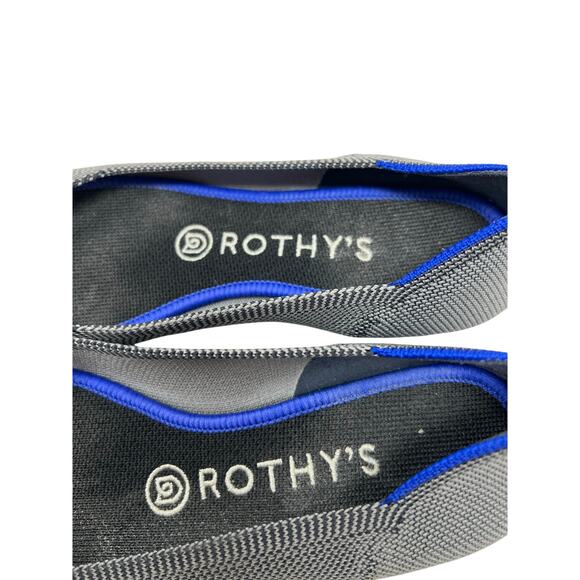 Rothy's Gray Pointed Toe Washable Flats 6.5 - Picture 4 of 7